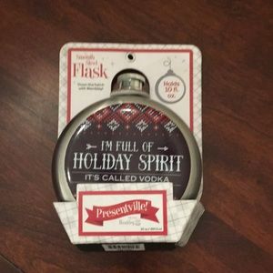 NWT Christmas flask